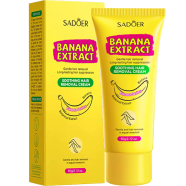 Sadoer Banana Hair Removal Cream Non-Irritating Quick Whole Body Underarm Armpit Leg Private Hair Removal Remove Creams - 60 gm image
