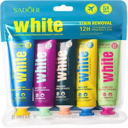 SADOER White - Travel Plant Extract Whitening Toothpaste 5-piece Set image