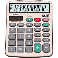 SAMS Desktop or Office Calculator - SM 1013S-RG