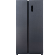 SINGER Side-By-Side Refrigerator | 436 Ltr | Silver image