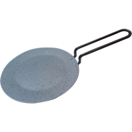 SKB Non Stick 3 Ply Ruti Tawa Black SS Handle 26cm image