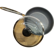 SKB Non Stick Frying pan Glass Lid 22 cm image