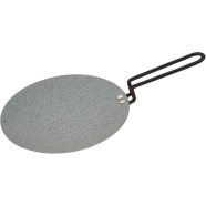 SKB Non Stick Premium Ruti Tawa SS Black Handle 26cm image