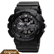 SKMEI 1688 Dual Time 5ATM Waterproof Watch For Men image