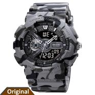 SKMEI 1688 Dual Time 5ATM Waterproof Watch For Men image