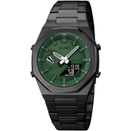 SKMEI 1816 Latest Design Digital Dual Time Display Quartz Watch For Men image