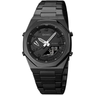 SKMEI 1816 Latest Design Digital Dual Time Display Quartz Watch For Men image