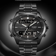 SKMEI 2049 Fashion Digital Wristwatch for Men Countdown Back Light Sport Watch Waterproof Mens Military Clock Relogio Masculino image