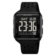 SKMEI 2440 New Digital Silicone Strap Waterproof Men’s Watch image