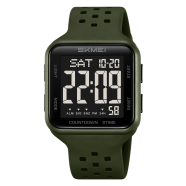 SKMEI 2440 New Digital Silicone Strap Waterproof Men’s Watch image