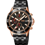 SKMEI 9335 Stainless Steel Band Watch image