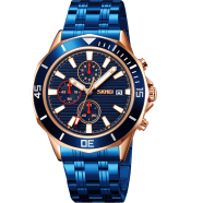 SKMEI 9335 Stainless Steel Band Watch image