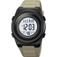 SKMEI New Colorful Sports Digital Silicone Strap Men’s Watch (2296 ) image