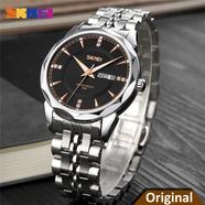 SKMEI luxury watch for men stainless steel waterproof image