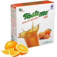 SMC Taste Me Orange Flavored Instant Drink Powder 200gm Box image