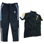 SMUG Premium Combo T-shirt And Trouser - Fabric Soft and comfortable - SET - Black Colour icon