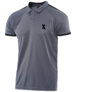 SMUG Premium Grey Polo Shirt - Fabric soft and comfortable image
