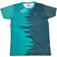 SMUG Premium Sports Active Wear T-shirt (4 part sublimation print)- Green image