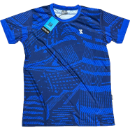 SMUG Premium Sports Active Wear T-shirt (4 part sublimation print)- Blue image