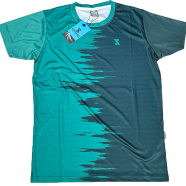 SMUG Premium Sports Active Wear T-shirt (4 part sublimation print)- Green image