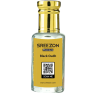 SREEZON Black Oudh (ব্ল্যাক অউদ) Premium Attar - 3 ml