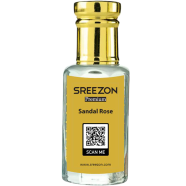 SREEZON Premium Sandal Rose (স্যান্ডাল রোজ) Attar - 3 ml