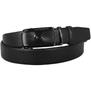 SSB Leather Stylish Genuine Pebbled Leather Gear Belt For Men image