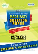 SSC Communicative English First and Second Part Test Papers Made Easy (Question Answer Paper) 2025 image