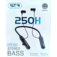STR-062 Stereo Bass Magnetic Neckband Wireless Headphones image