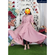 Glam Touch STYLISH TAIL CUT BLAZER GOWN image