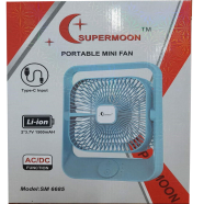 SUPERMOON SM 6685 AC/DC Portable Mini Fan For Summer image