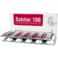 Sabitar 100 mg Tablet 10's Strip image