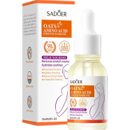 Sadoer 98Percent Amino Acid Oats Essential Oil Fade Remove Stretch Mark Repair Smooth Massage Oil Serum for Pregnant Woman Skin Care - 15 ml image