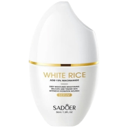 Sadoer Brightening, Lifting and Moisturizing Essence White Rice Niacinamide Serum - 50ml image