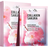Sadoer Collagen Sakura Moisturizing Tender Skin Face Sheet Mask 25gm image