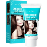 Sadoer One Minute Oil Keratin Smoothing Repair Mask To Improve Frizziness-100gm image