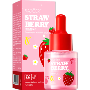 Sadoer Strawberry Extract Vc Skin Care Serum Hyaluronic Acid Intense Moisturizing Serum 30ml image