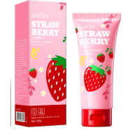 Sadoer Strawberry Vc Facial Cleanser Factory Pore Shrink And Glowing Skin Face Wash 100gm image