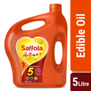 Saffola Active Oil (Blended Edible Vegetable Oil) 5 Litre icon