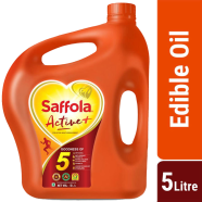 Saffola Active Oil (Fortified Edible Rice Bran Oil) 5 Litre image