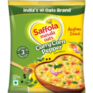 Saffola Masala Oats Curry and Pepper 38gm image