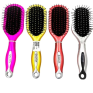 Salon Fashion Paddle Cushion Hair Comb -1Pc image