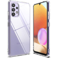 Samsung Galaxy A32 Premium Silicone Case Crystal Clear Soft TPU Ultra-Thin Transparent Flexible Protective Mobile Phone Back Cover image