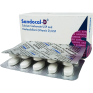 Sandocal-D 500 mg Plus 200 IU 10's Strip Tablet image