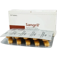 Sangril 450 mg 50 mg Tablet 10's Strip image
