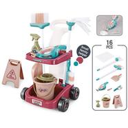 Sanitary Ware Cart Little Helper - Pretend Role Play Kids Children Cleaning Housework Toys icon
