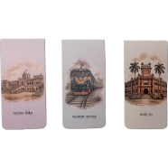 Sankhacura Magnetic Bookmark,Heritage Collection-3 Pcs image