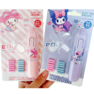 Sanrio 2 in 1 Electric Eraser Pencil Automatic Electronic Eraser Fan Refill Any Color image