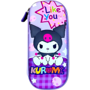 Sanrio Kuromi Themed Pencil Case image