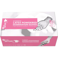 Satory Comfort Latex Powdered Examination Glove L Size icon
